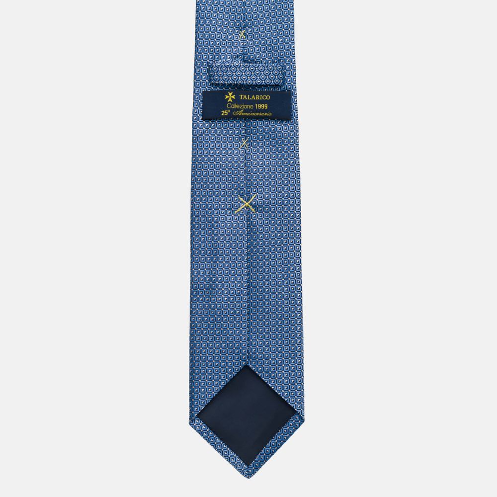 1999 Collection Tie in Heavy Light Blue Silk