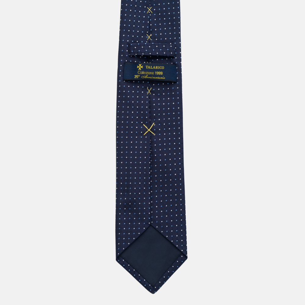 1999 Collection Heavy Silk Blue Tie