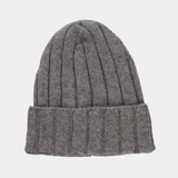 Berretto a coste in Cashmere
