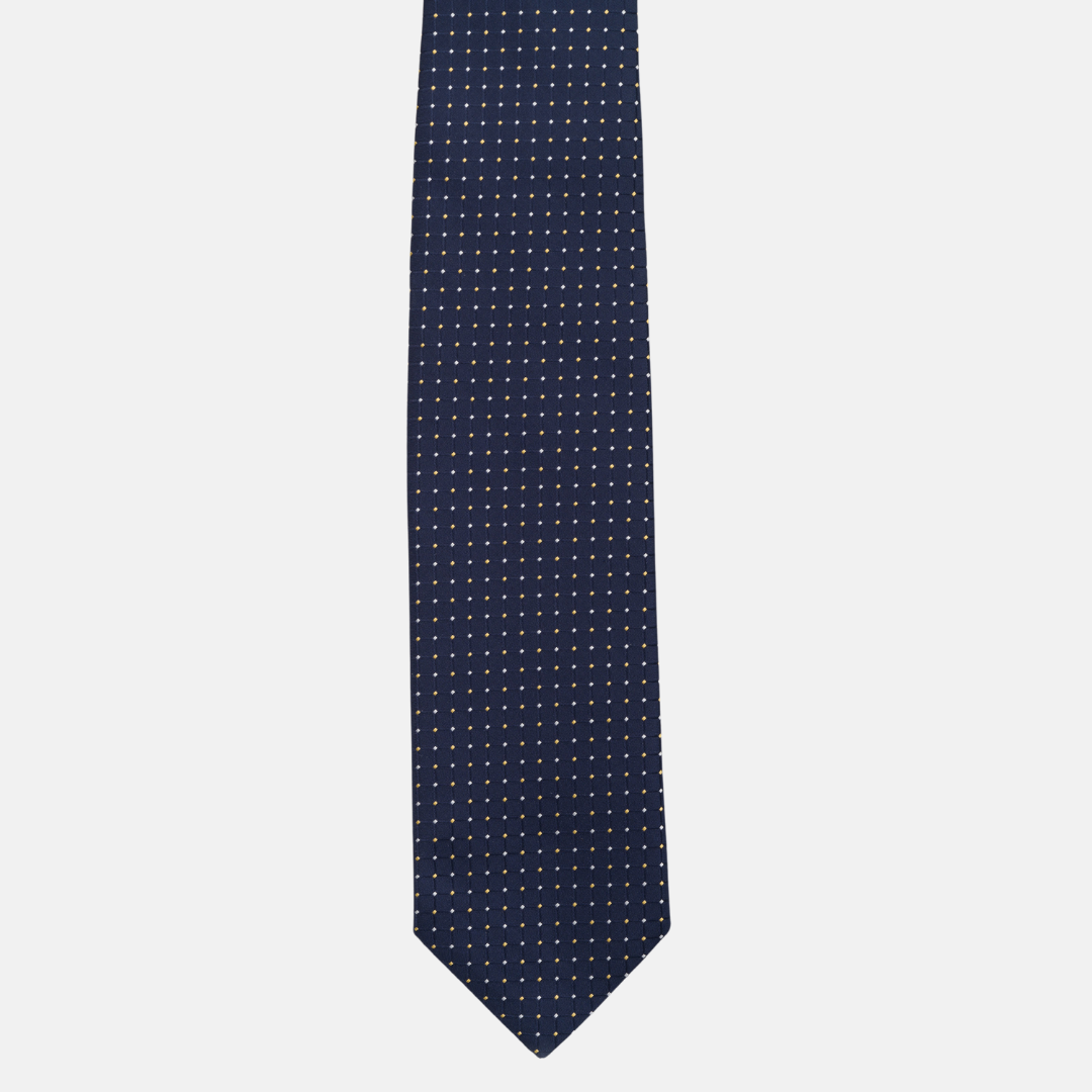 1999 Collection Tie in Heavy Silk Blue