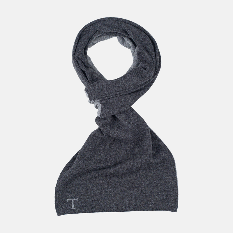 Scaldacollo T Bicolore Grigio chiaro-Grigio scuro
