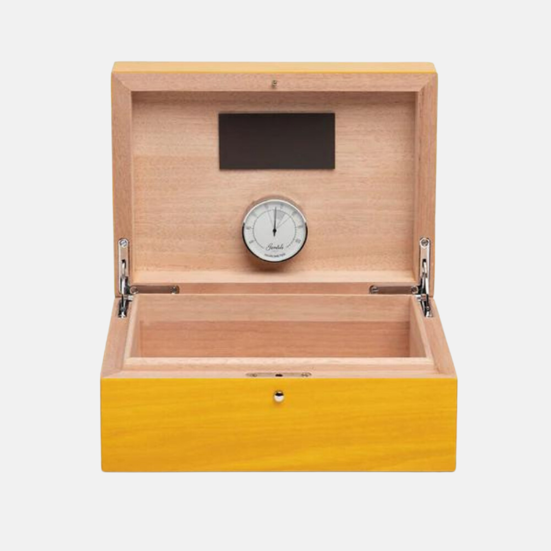 Caja humidor - Ocre