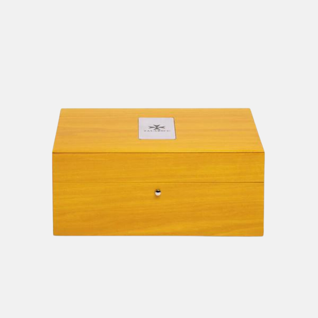 Caja humidor - Ocre