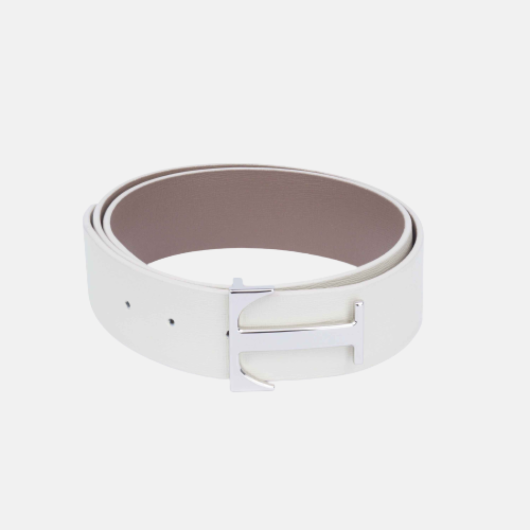 Two-tone White/Mud Belt