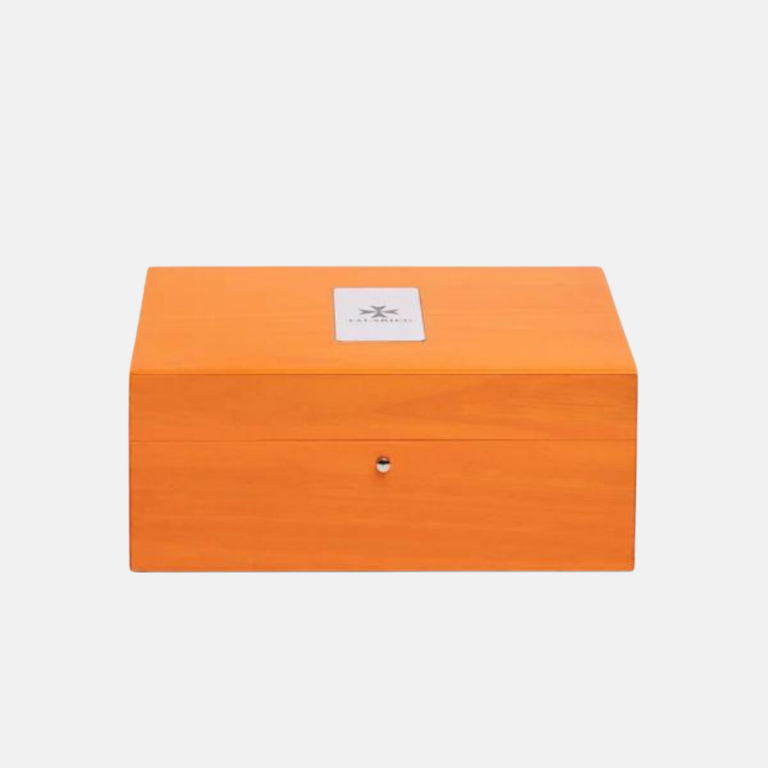 Caja Humidor - Naranja