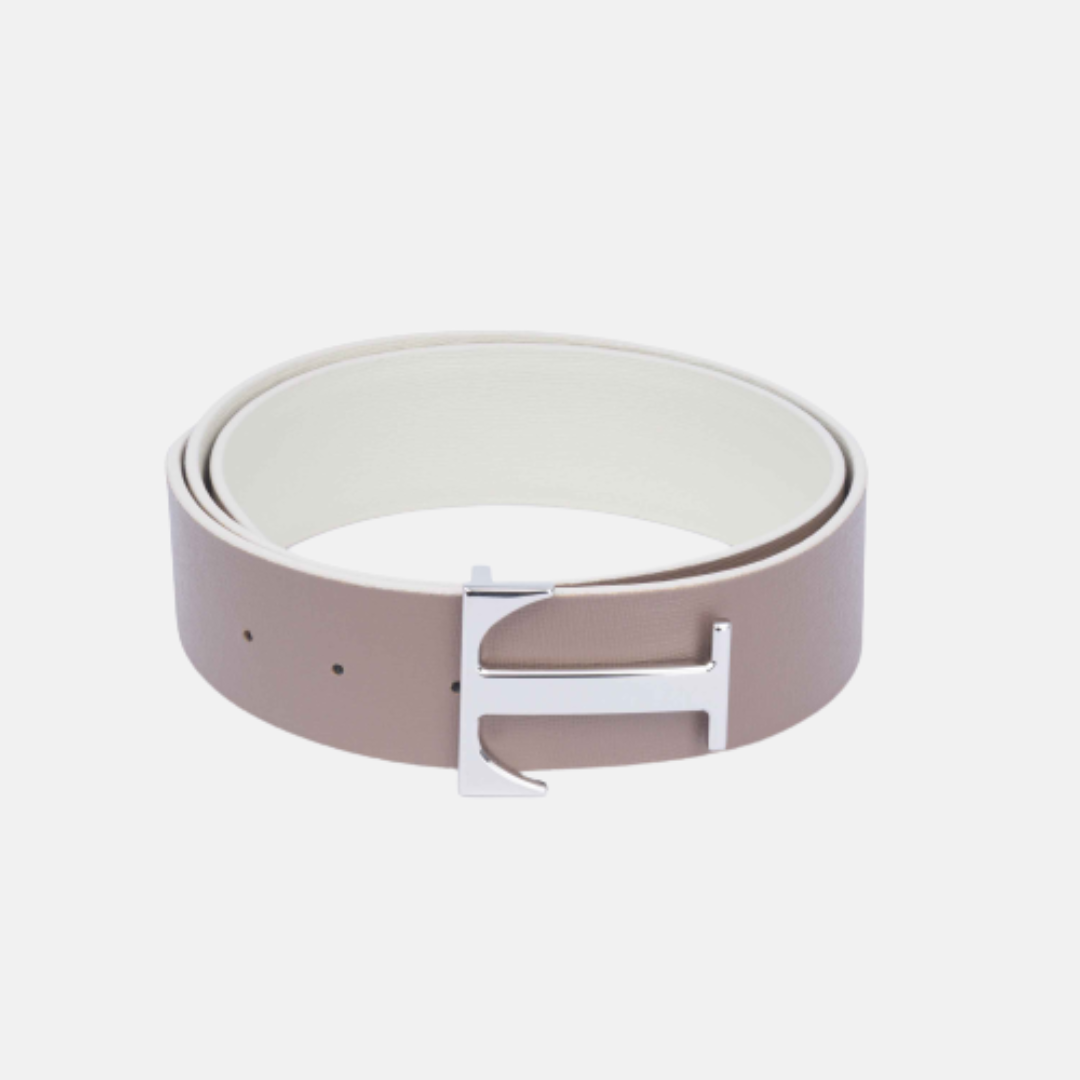 Two-tone White/Mud Belt