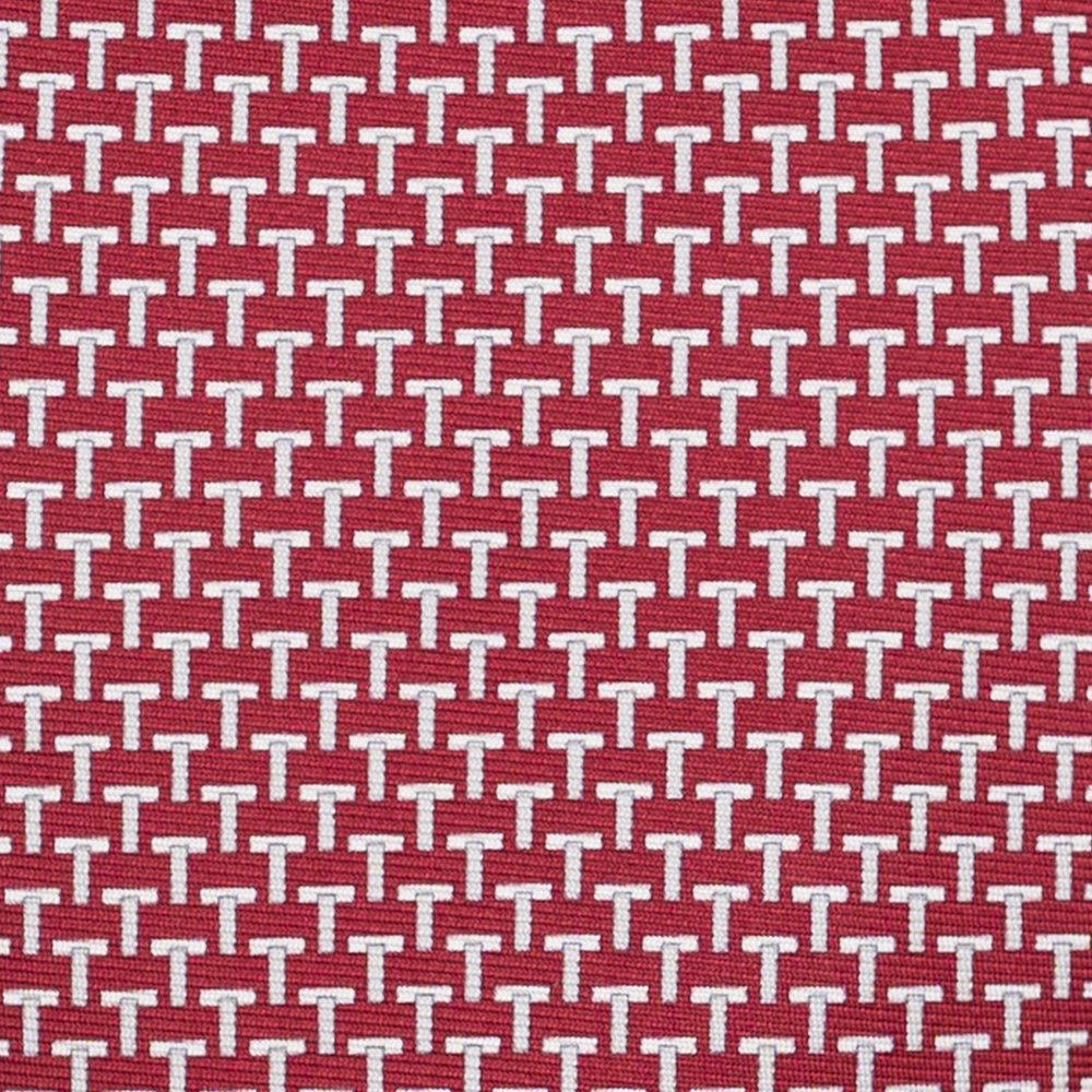 Cravatte 3 pieghe seta T Iconica Bordeaux