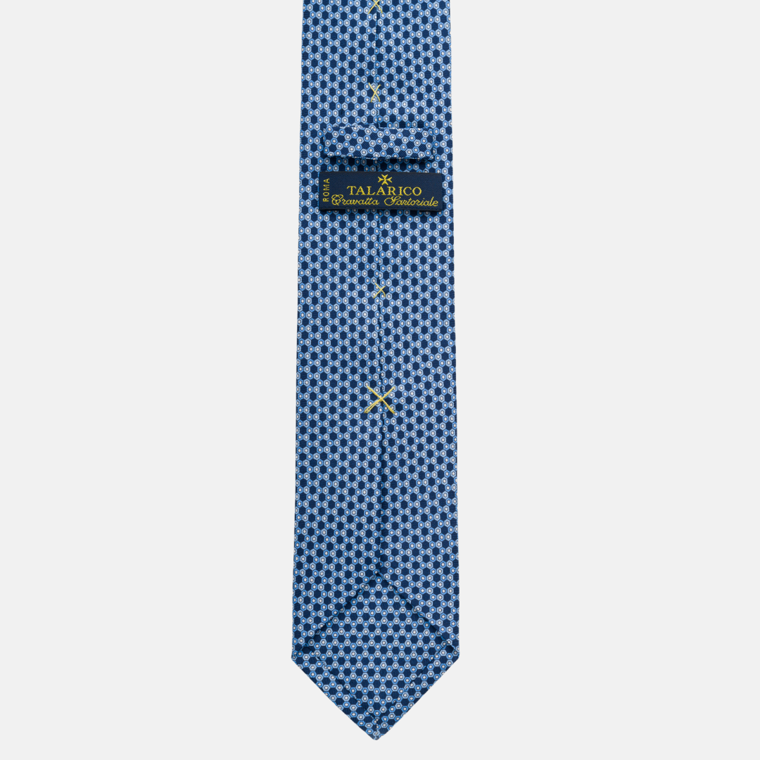 3 Fold Silk Tie Width 7cm-M43792