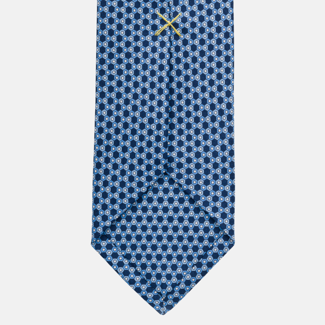 3 Fold Silk Tie Width 7cm-M43792
