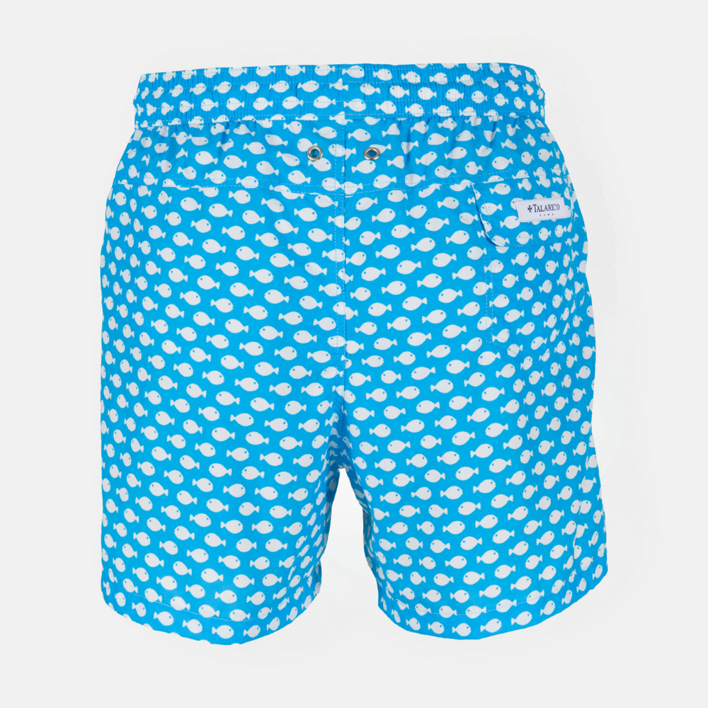 Costume Mare Talarico Fantasia Acquario Blu
