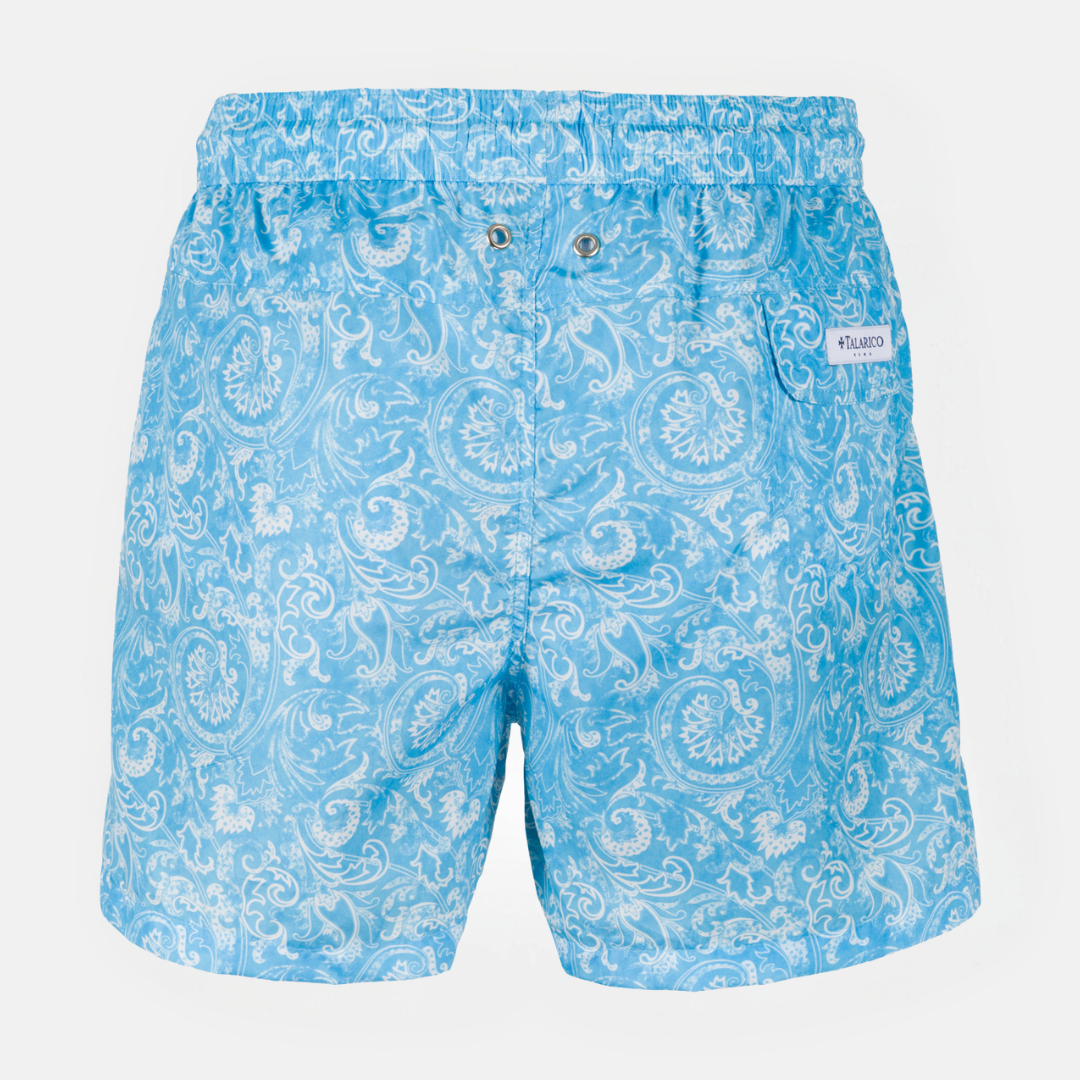Talarico Swimsuit Miami Blue Pattern