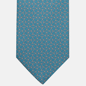 3-Fold Silk Tie, Floral Pattern, Poolside - JA056130-5