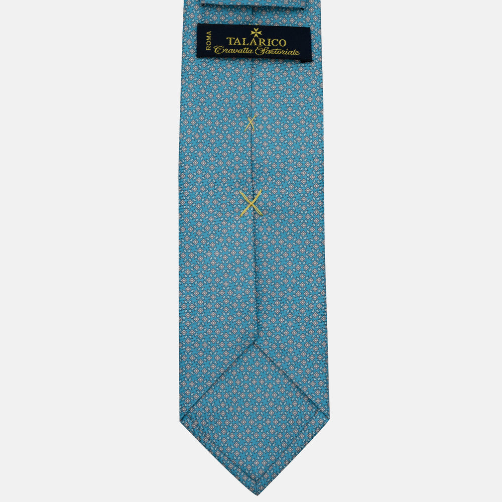 3-Fold Silk Tie, Floral Pattern, Poolside - JA056130-5