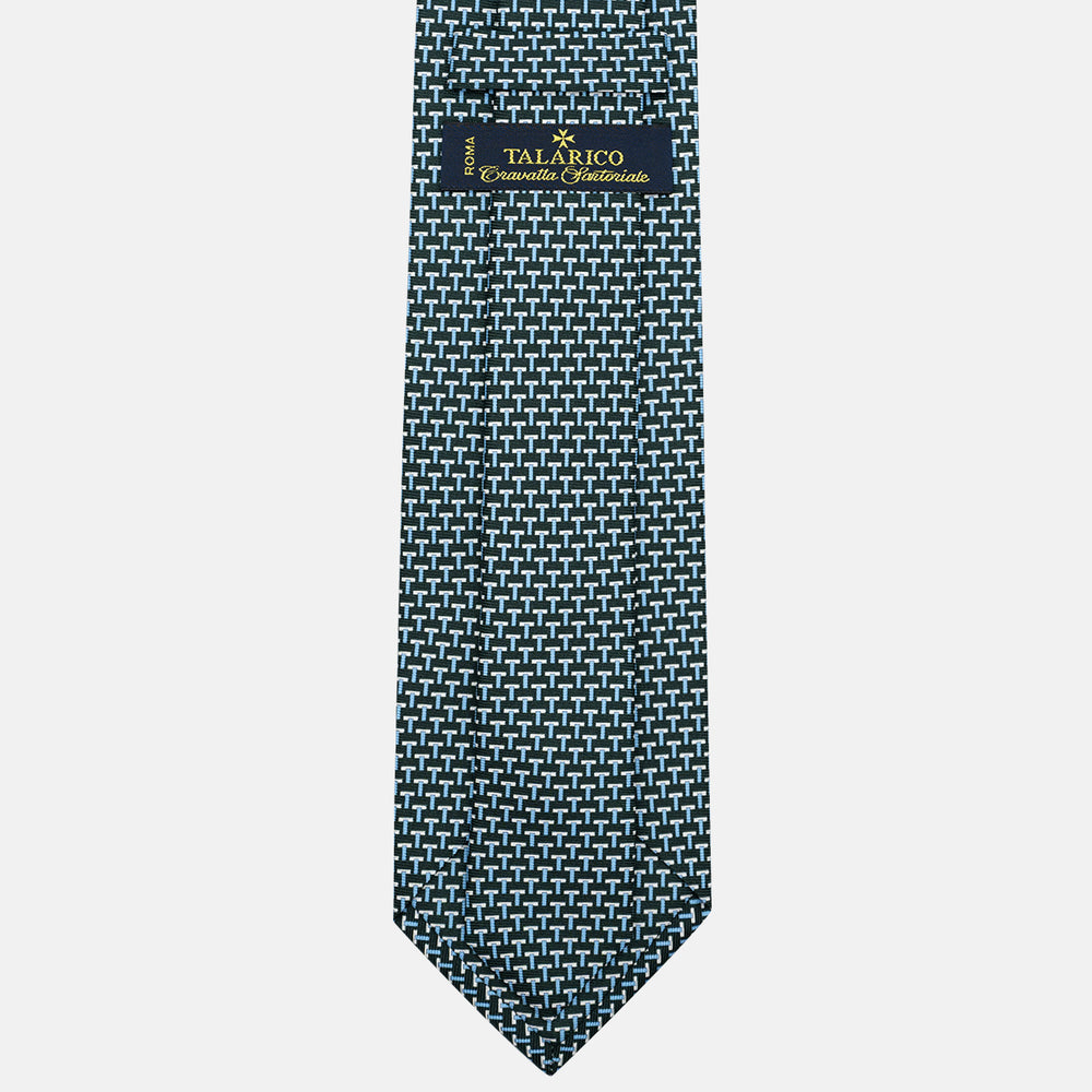 Cravatte 3 pieghe seta T Iconica Verdone