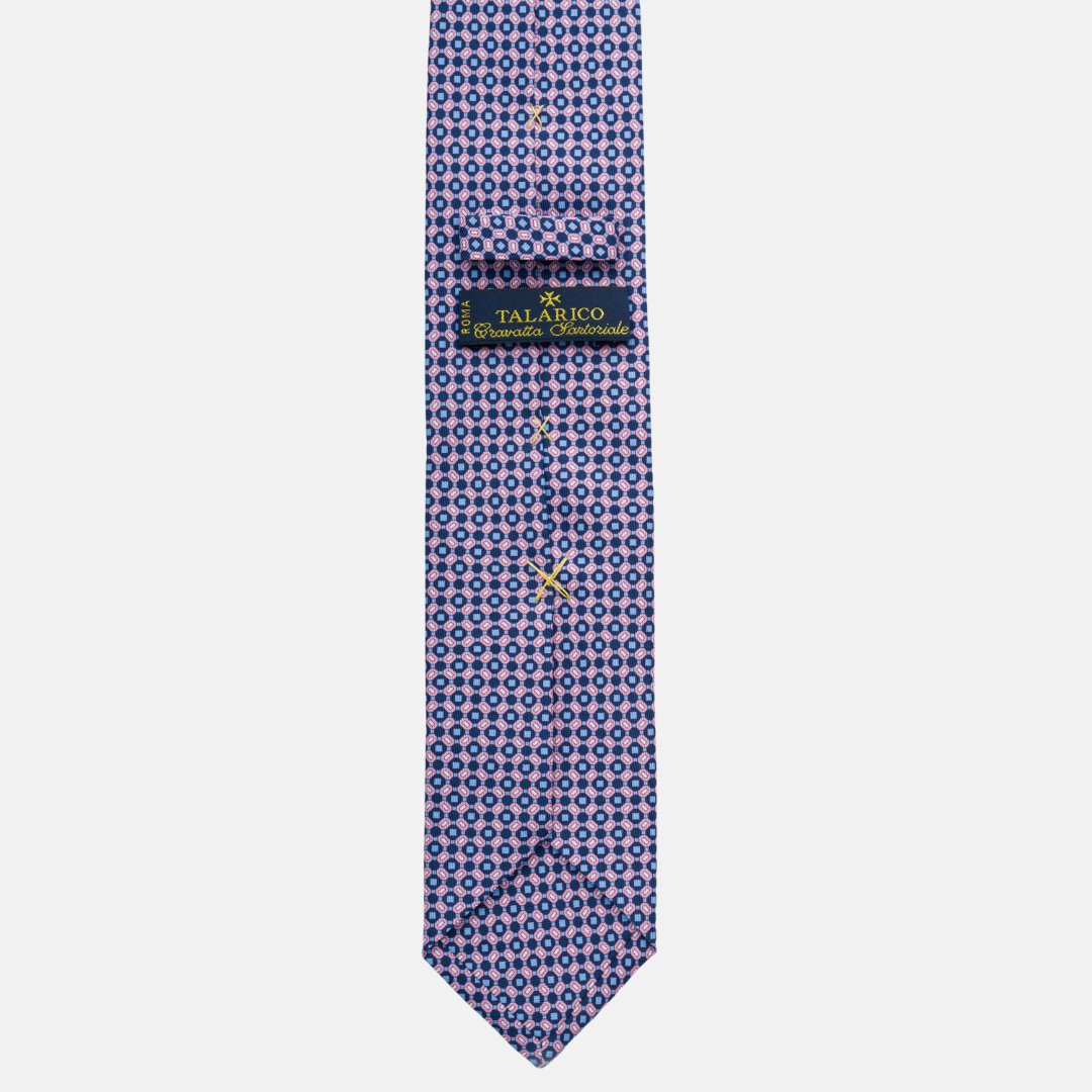 3 Fold Silk Tie Width 7cm-M43792