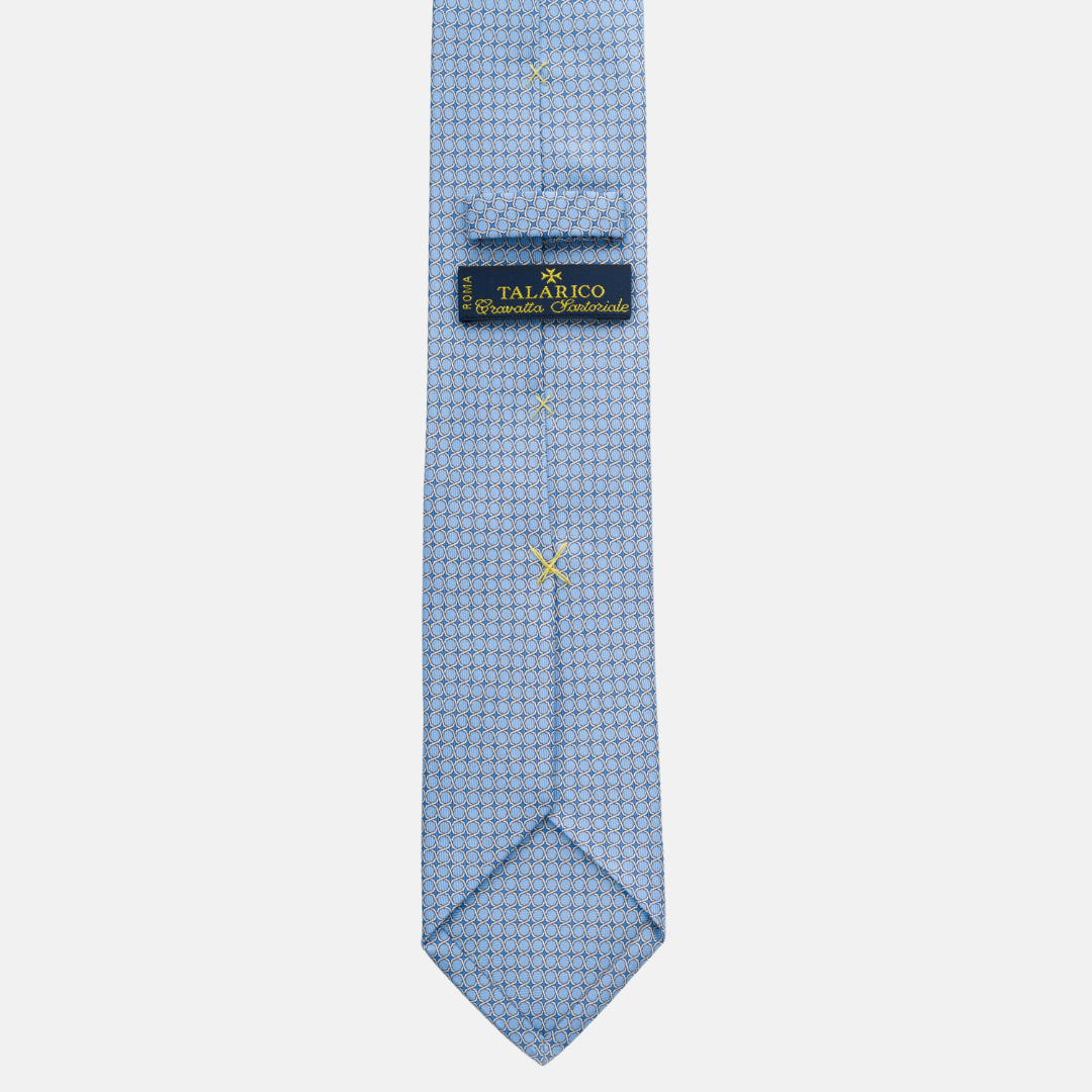 3 Fold Silk Tie Width 7cm-M43792