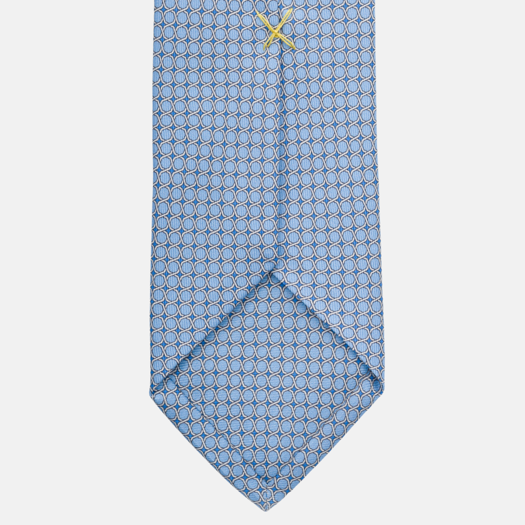 3 Fold Silk Tie Width 7cm-M43792