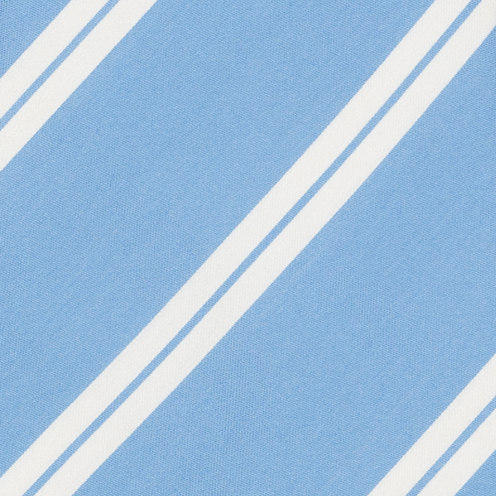 Cravatta Collezione 1999 in Seta Pesante Regimental Celeste