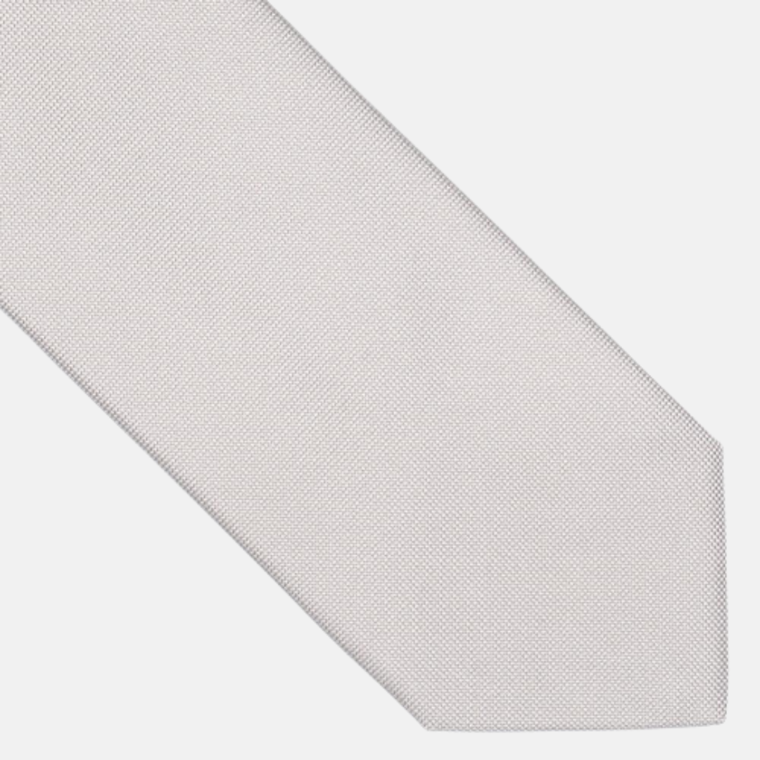 Ceremony Tie in Silk Panamino Ice - TAL241
