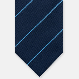 Heavy Silk Regimental Tie, Light Blue - JA23062026-4