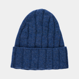 Berretto a coste in Cashmere
