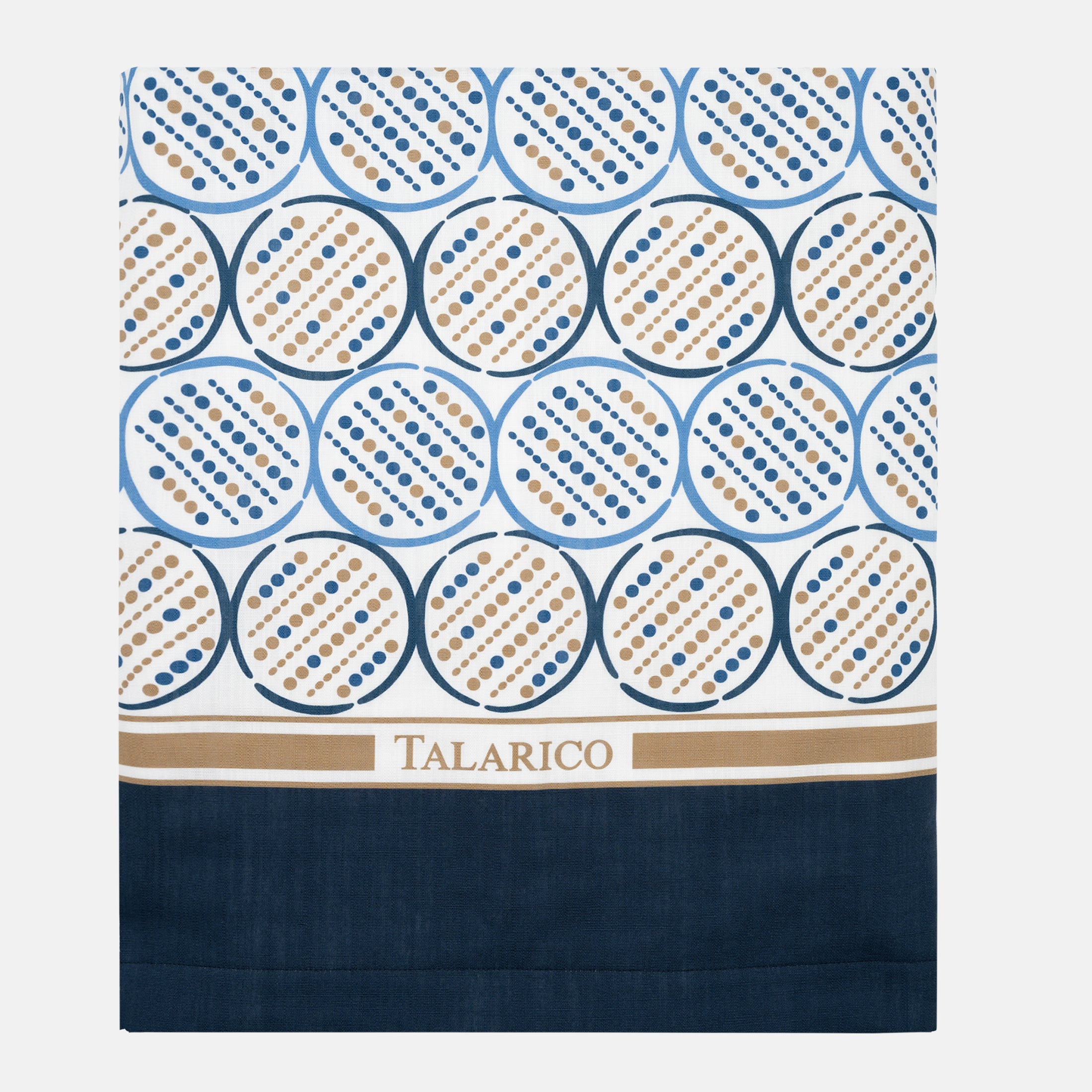 Telo Mare in Lino e Spugna | Fantasia Alassio | Blu