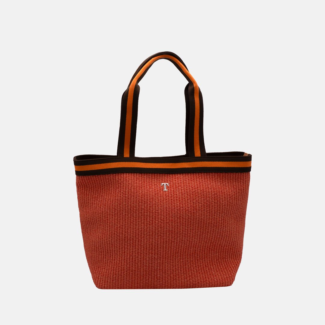 Yellow Panarea Raffia Bag