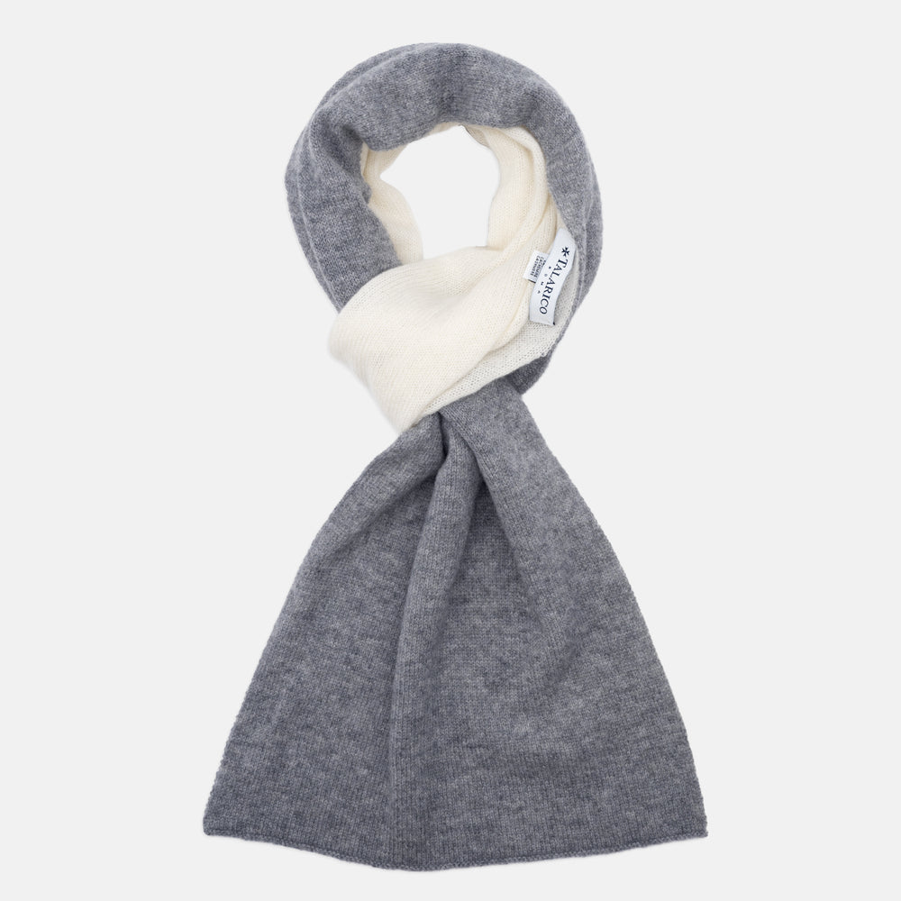 Scaldacollo Bicolore Unito in 100% Cashmere