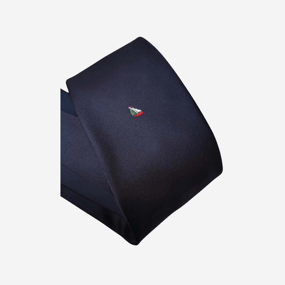 Cravate 3 plis-Bateau tricolore