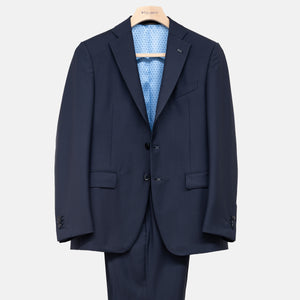 COMPLETO UOMO IN LANA BLU - FTL00 - 001