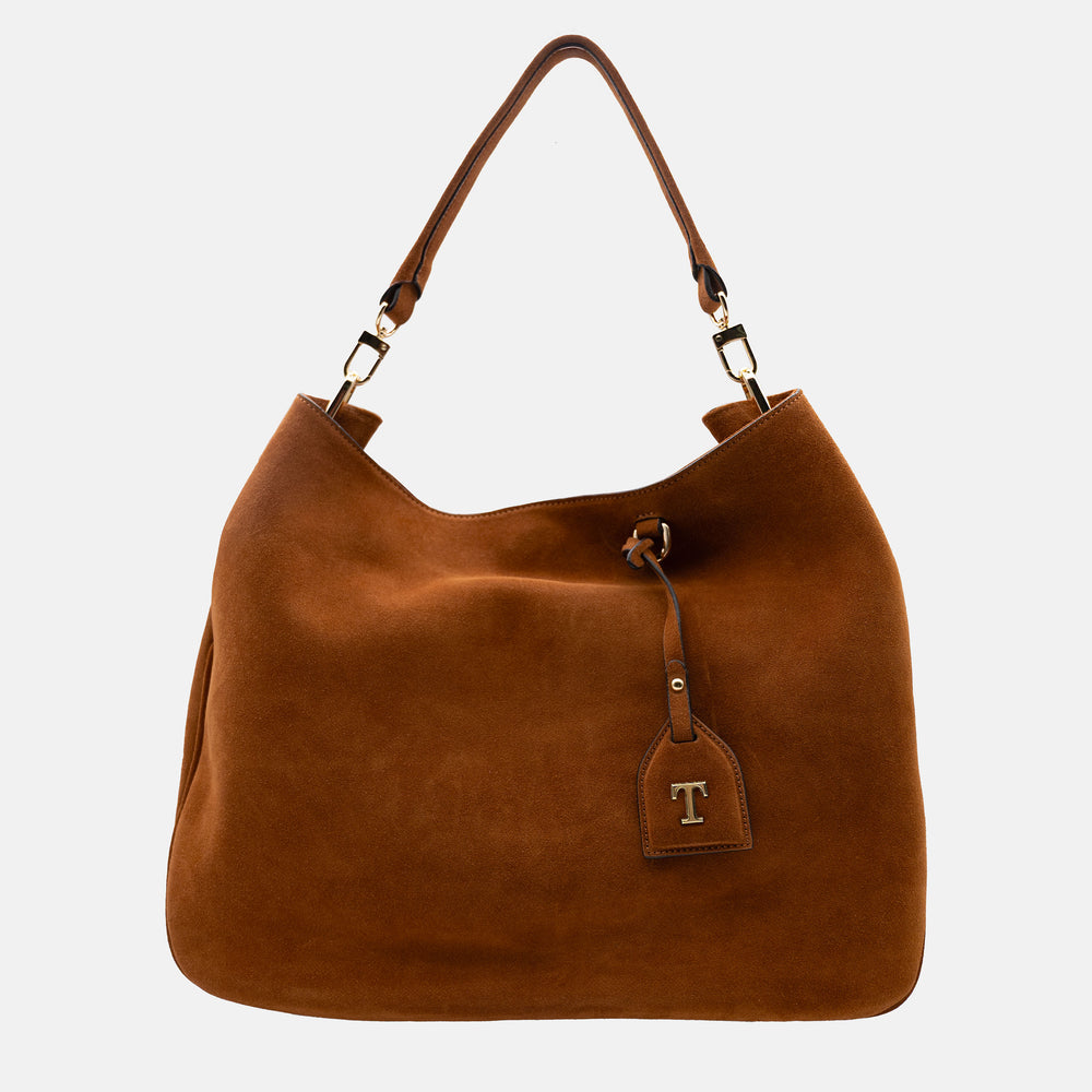 Borsa Charme Talarico in pelle suede