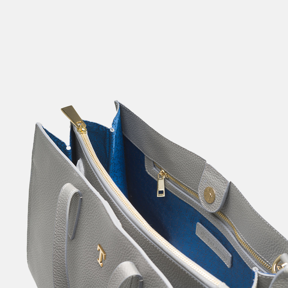 Borsa Shopper Talarico in pelle martellata