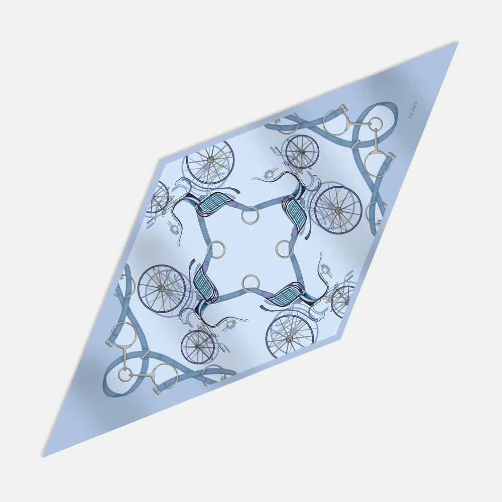 Once Upon a Time Twill Silk Diamond Scarf