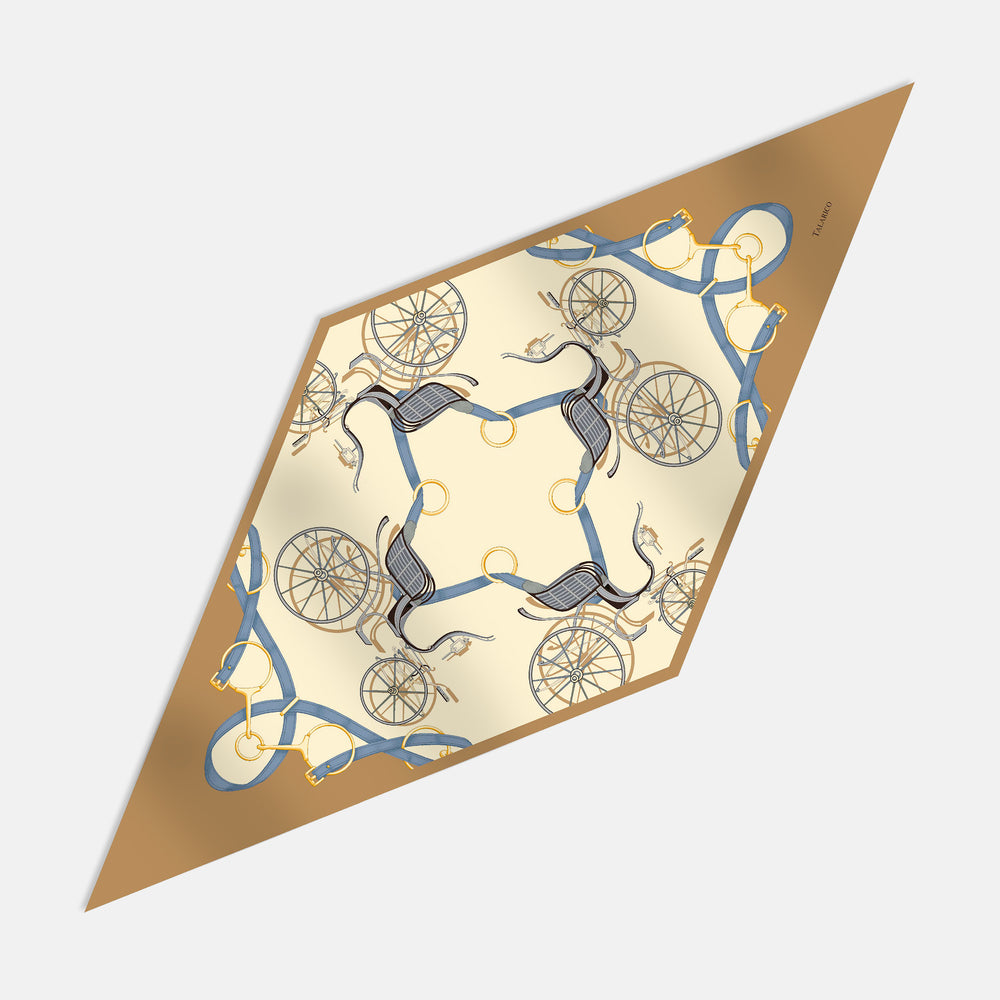 Once Upon a Time Twill Silk Diamond Scarf