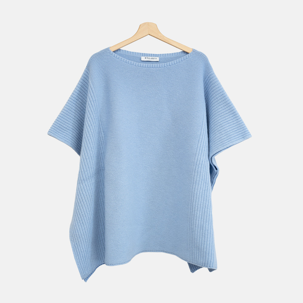 Mantella Maglione in Cashmere Celeste