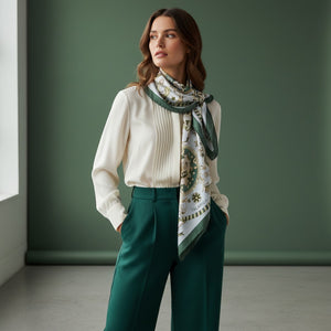 Foulard In Seta Twill 90 Circo delle Meraviglie