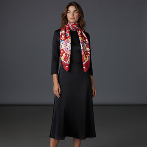 Foulard In Seta Twill 90 Circo delle Meraviglie