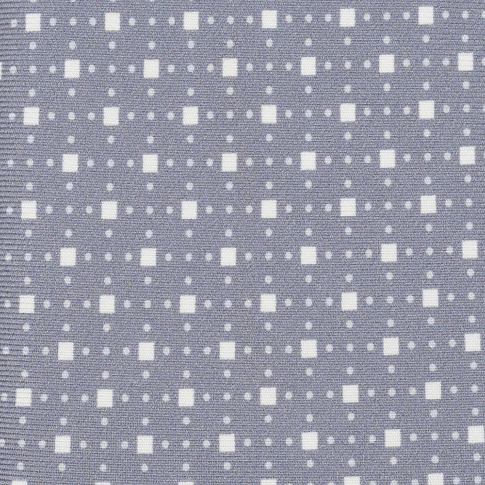 Cravatta 3 pieghe in Seta Fantasia Geometrica, Grigio - DSC_4000