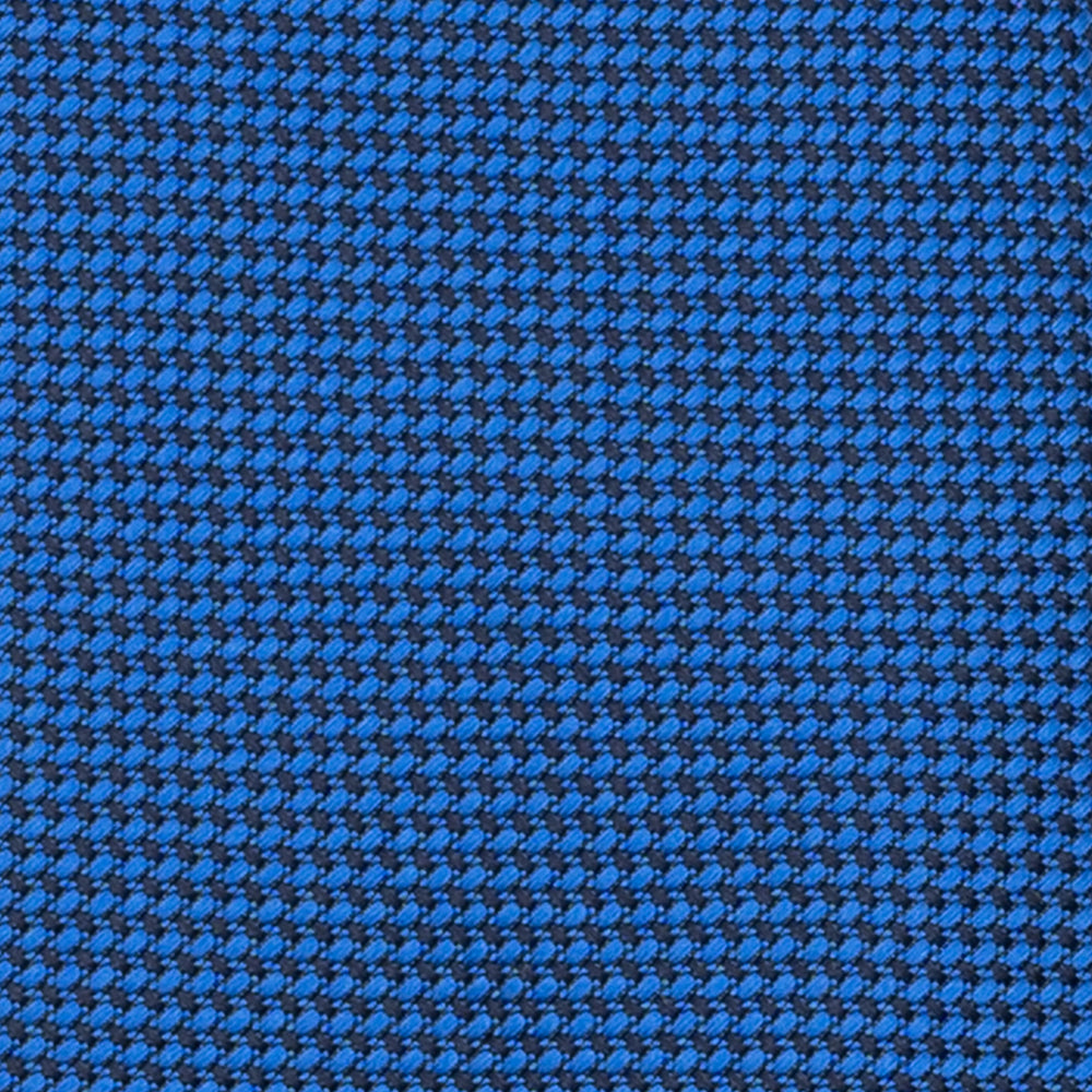 Solid Color Panama Silk Tie in European Blue - TAL290