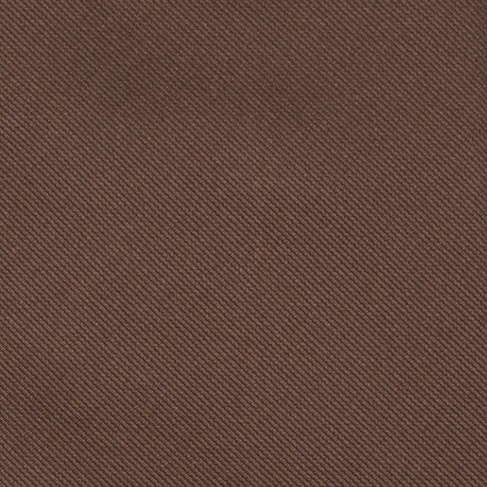 Brown Solid Color Silk Tie - TAL295