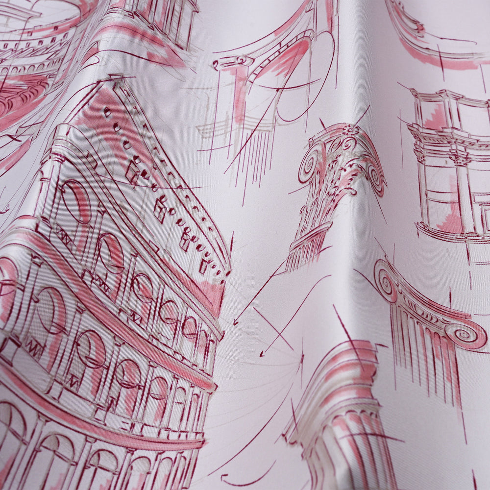 Foulard In Seta Twill 90 Roma 26