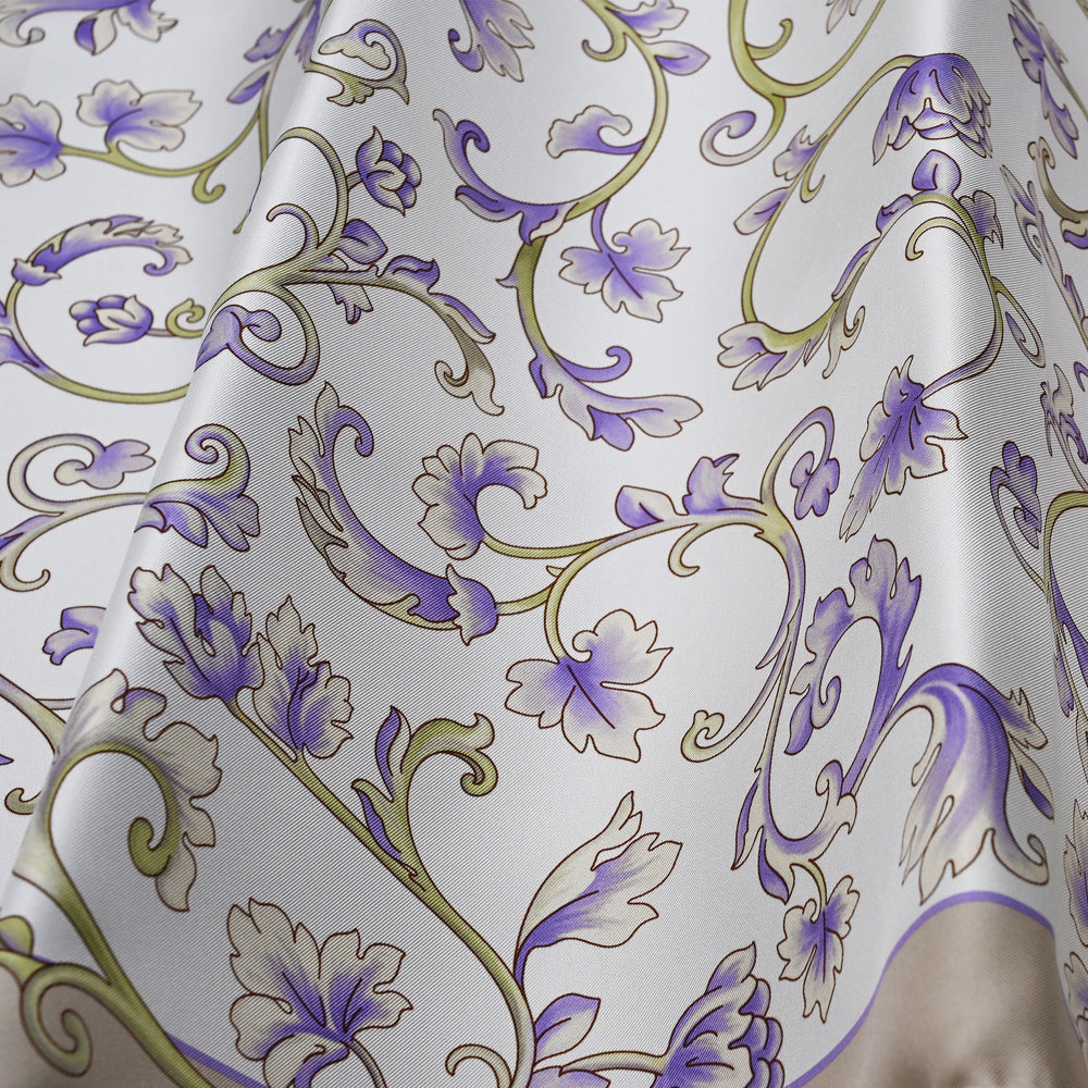Foulard In Seta Twill 90 Ramage