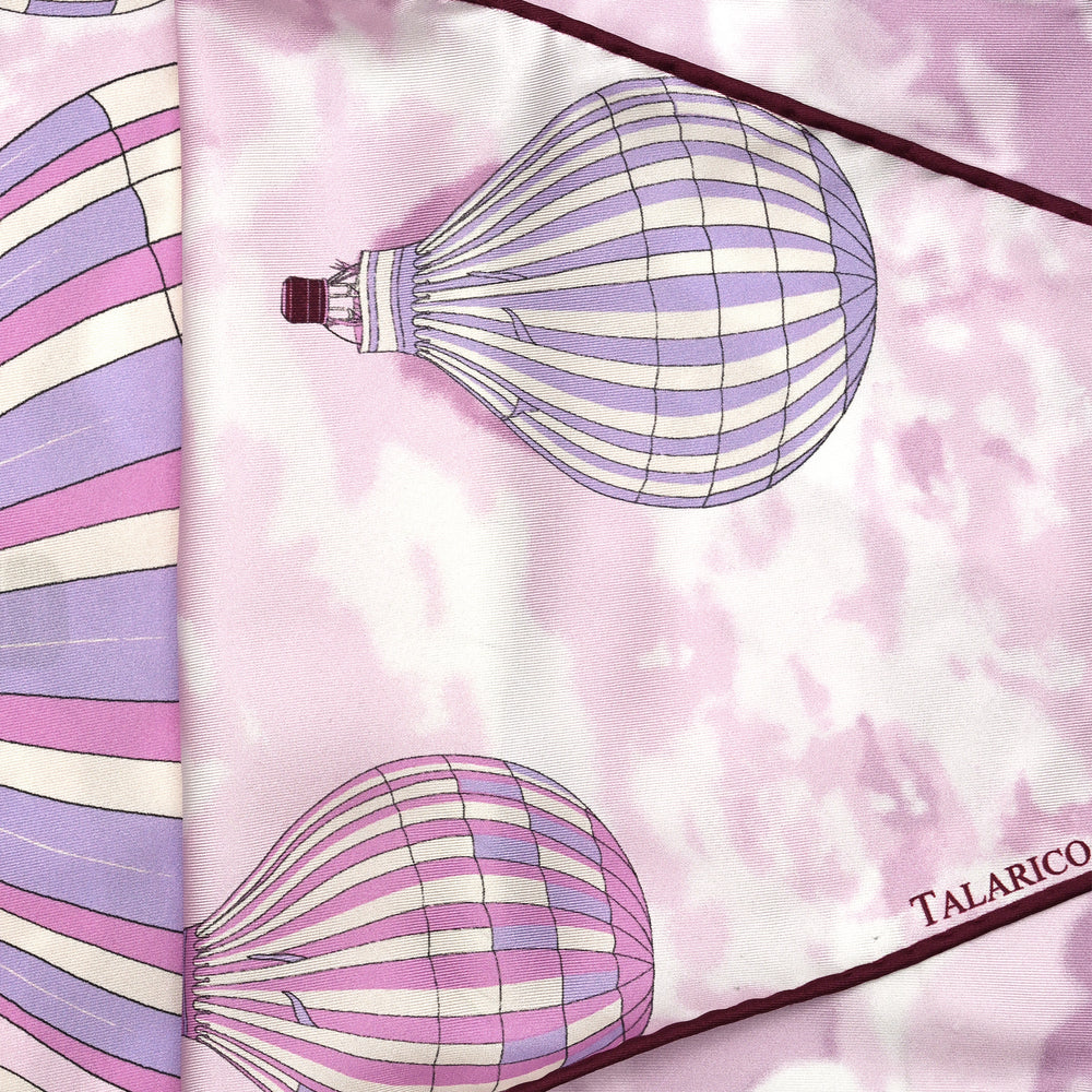 Corners of the Sky Twill Silk Diamond Scarf