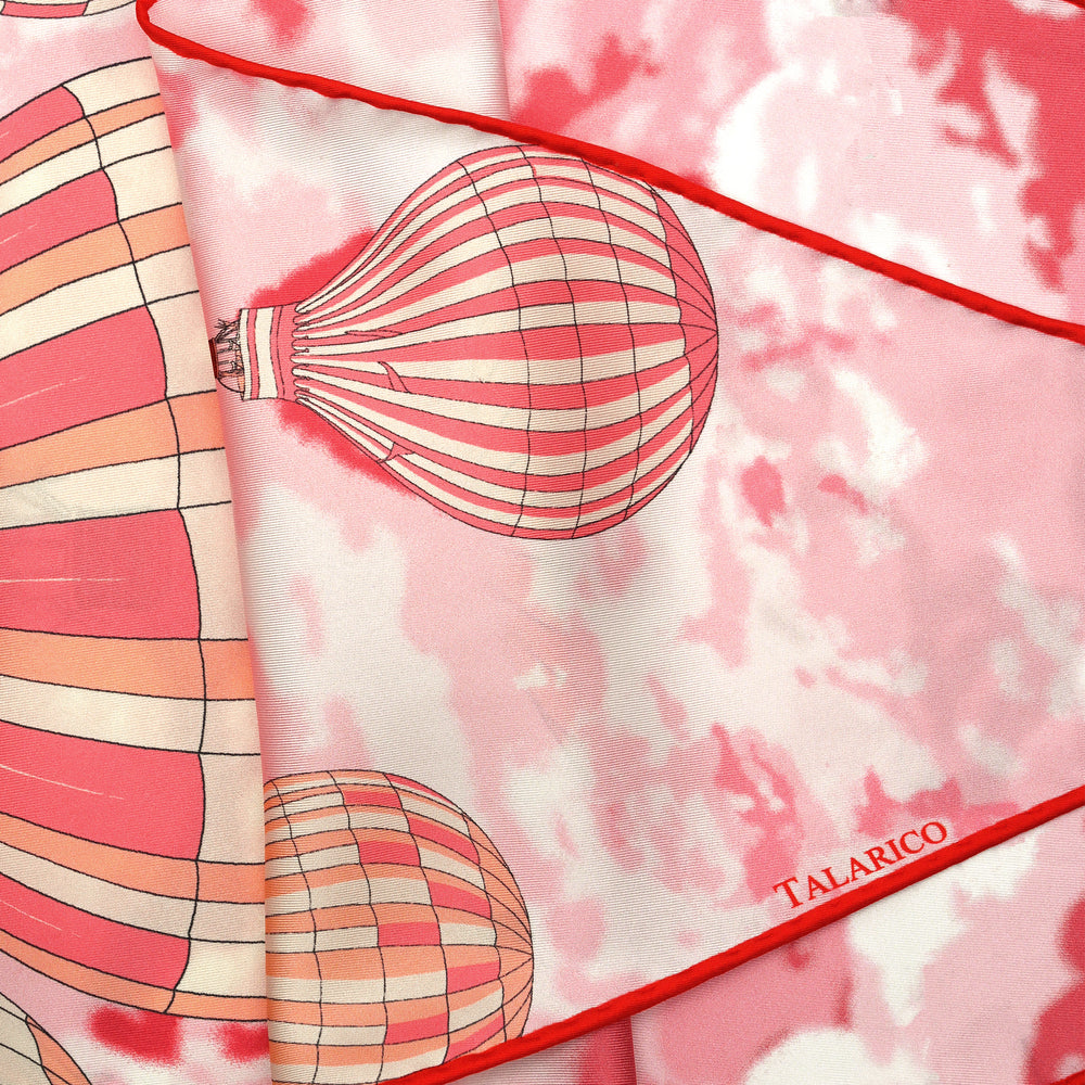 Corners of the Sky Twill Silk Diamond Scarf