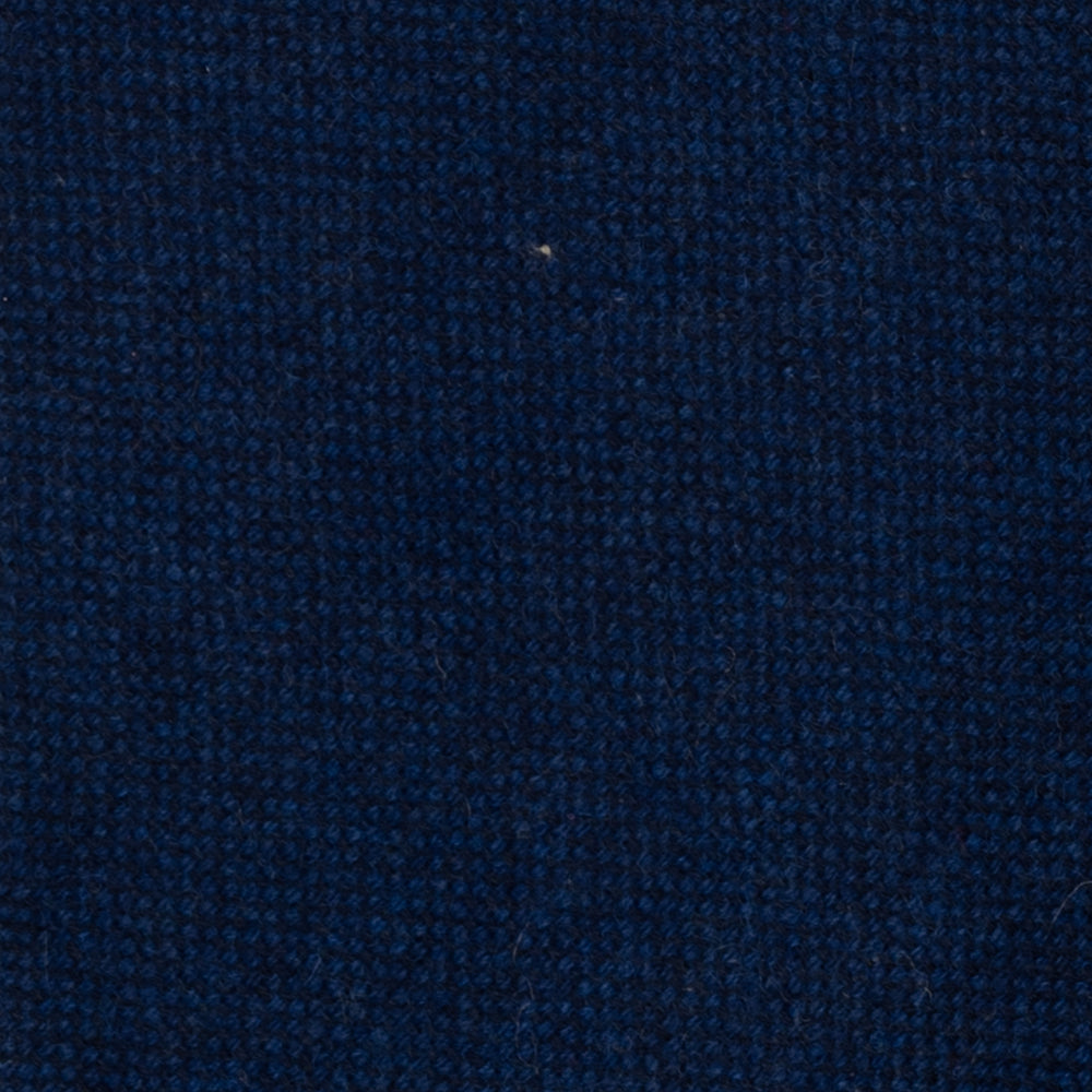 Cravatta 3 Pieghe Sartoriale in Cashmere delle Migliori Tessiture Biellesi, Blu