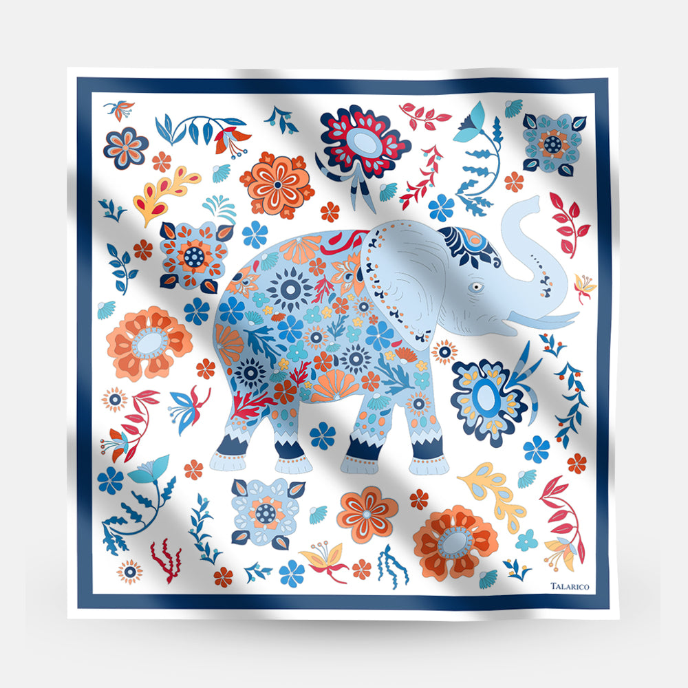 90 Twill Silk Scarf Soffio D'Oriente