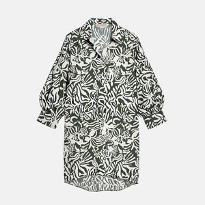 Women's Flower Beach Cover-Up | Green