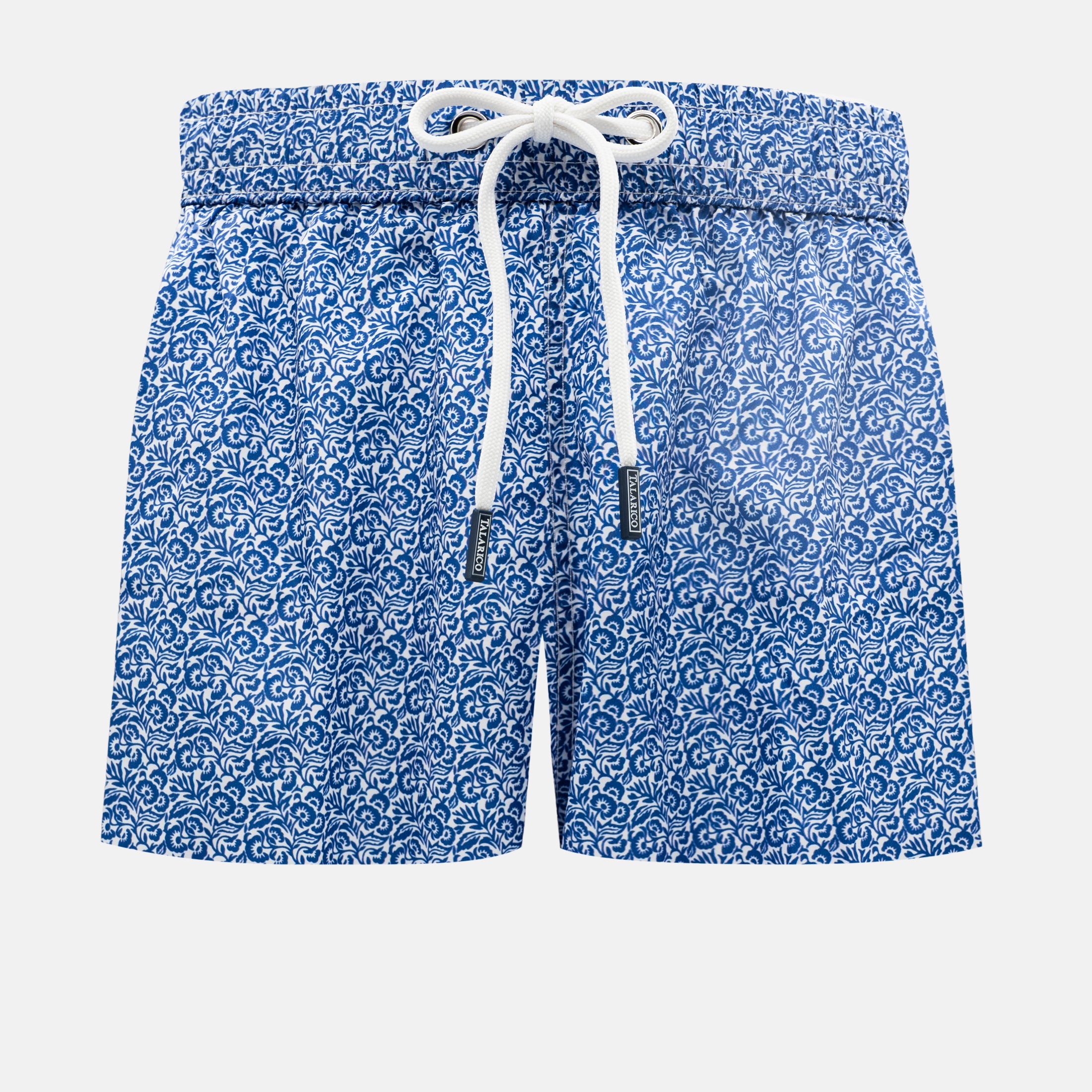 Flowers - Costume da bagno Uomo Elegante | Talarico Roma | Beachwear Made in Italy PE 2026