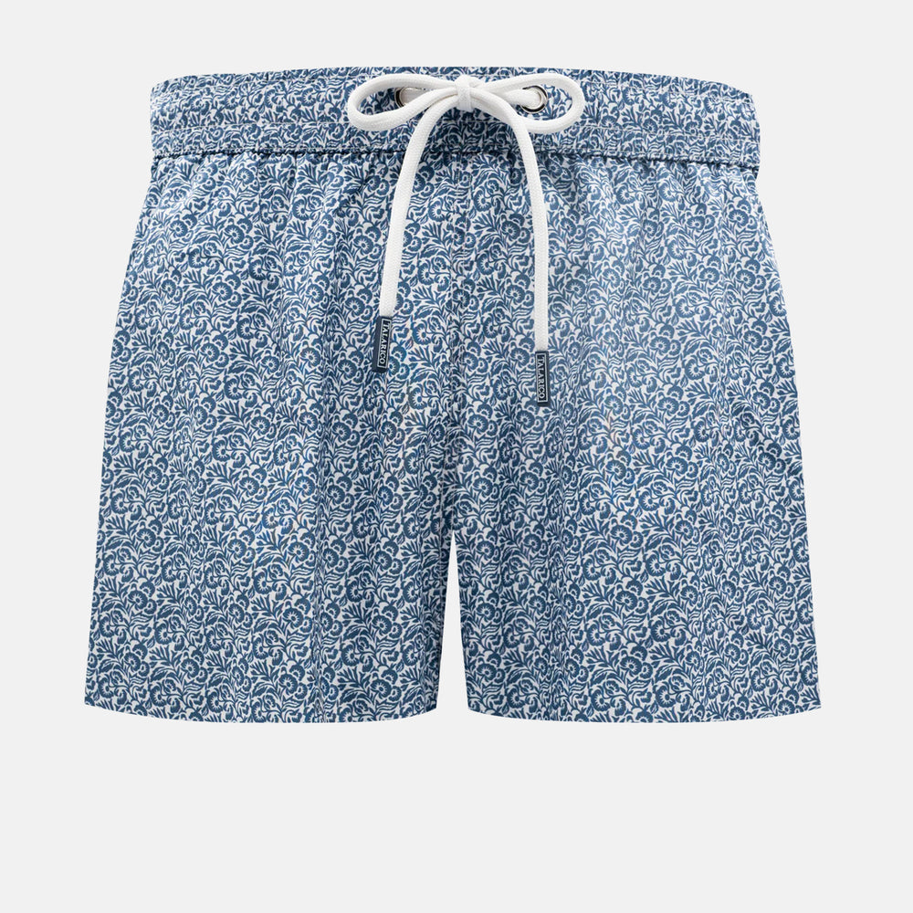 Flowers - Costume da bagno Uomo Elegante | Talarico Roma | Beachwear Made in Italy PE 2026