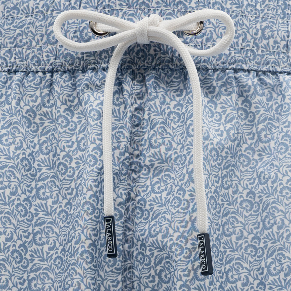 Flowers - Elegant Men's Swimwear | Talarico Roma | Made in Italy Beachwear SS 2026